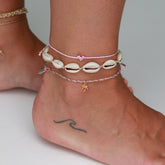 Anklet with shells